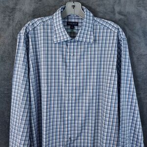 Peter Millar‎ Crown Crafted Howgill Men's Large Cotton Shirt: Brook Blue $290.00